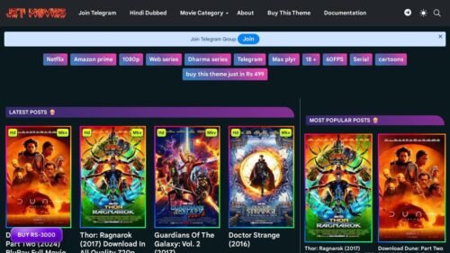 jet movies pc Jet Movies Blogger Template redesigned 2 pack