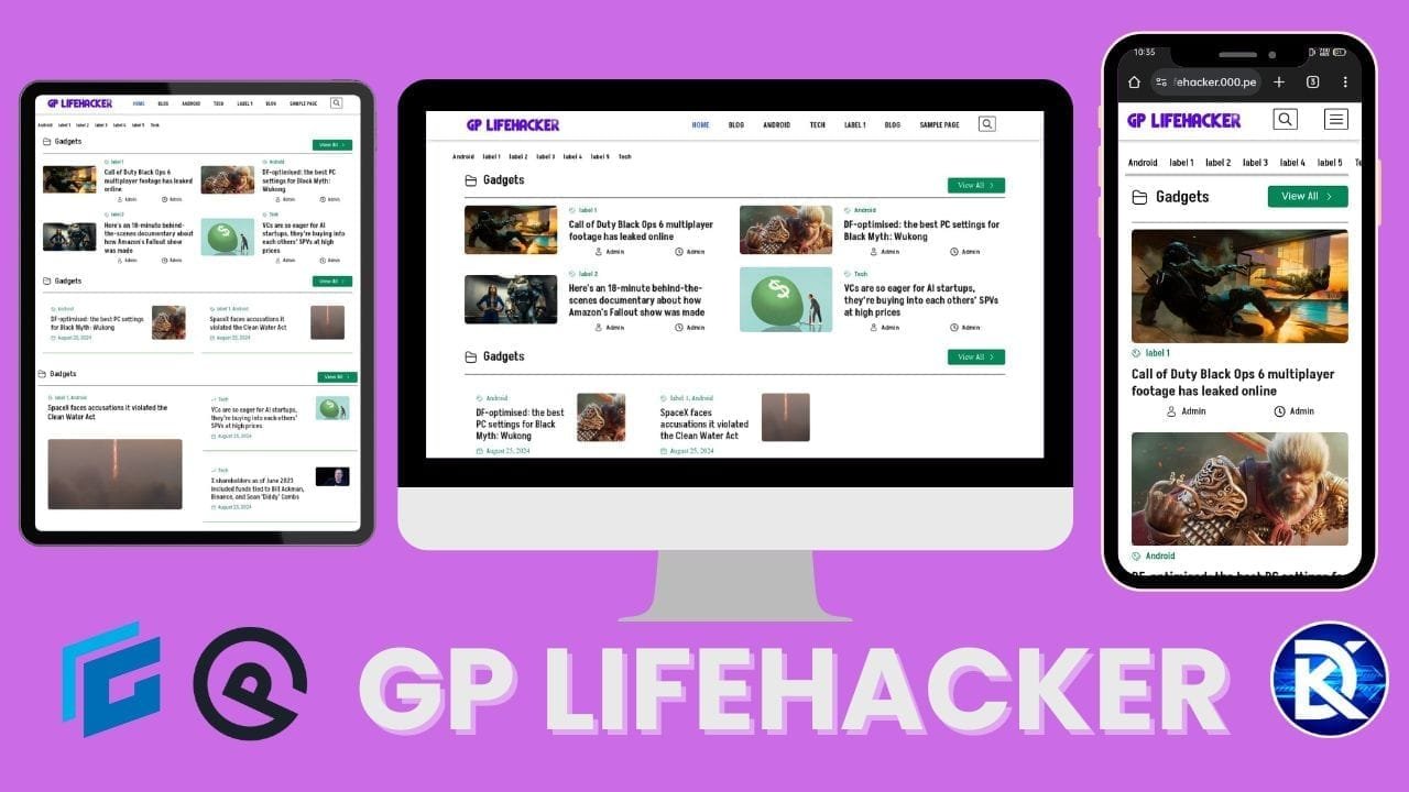 Gp Lifehacker wp theme clone