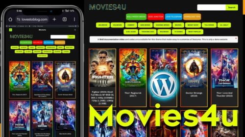 Movies4u wordpres Template clone updated [2025]