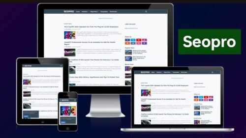 SEOPro Blogger Theme Redesigned