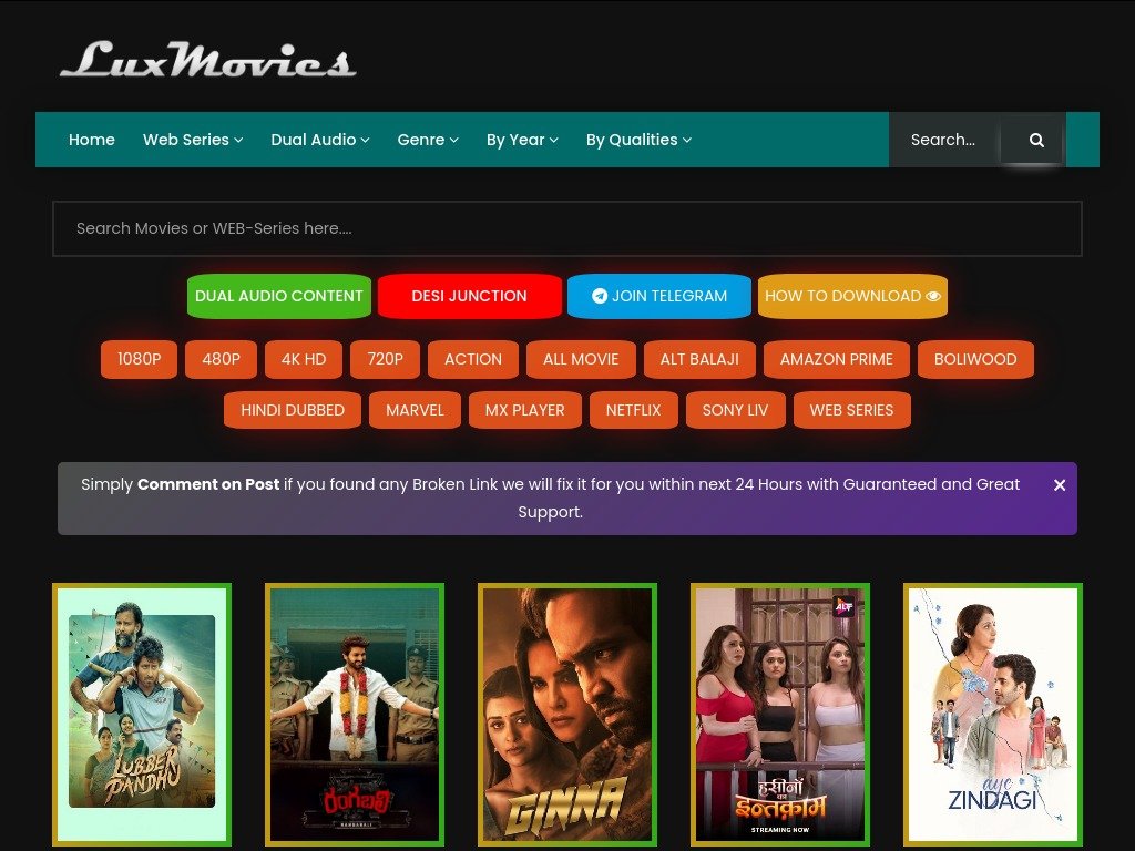 luxmovies wordpress theme Best movie theme 2025
