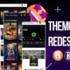 The Movies Redesigned Blogger Template