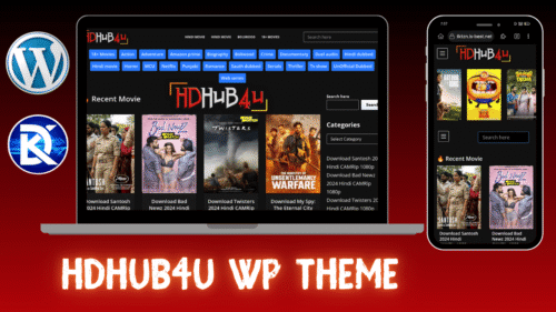 Hdhub4u clone wordpress theme