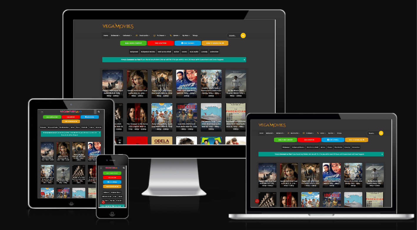 VegaMovies WordPress Theme v2.0