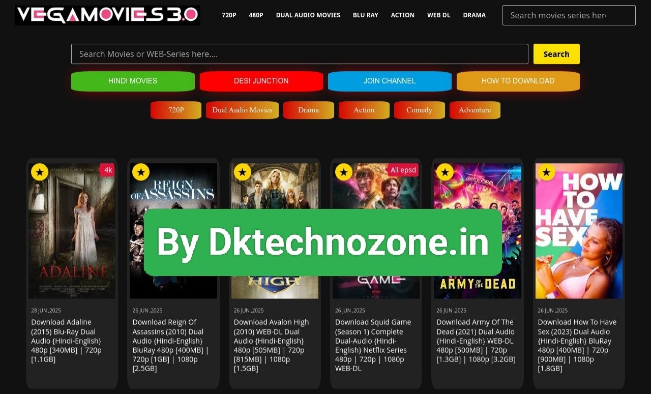 Vegamovies v3.0 WordPress Theme