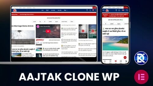 Aajtak WordPress Theme – Elementor based News Portal Theme