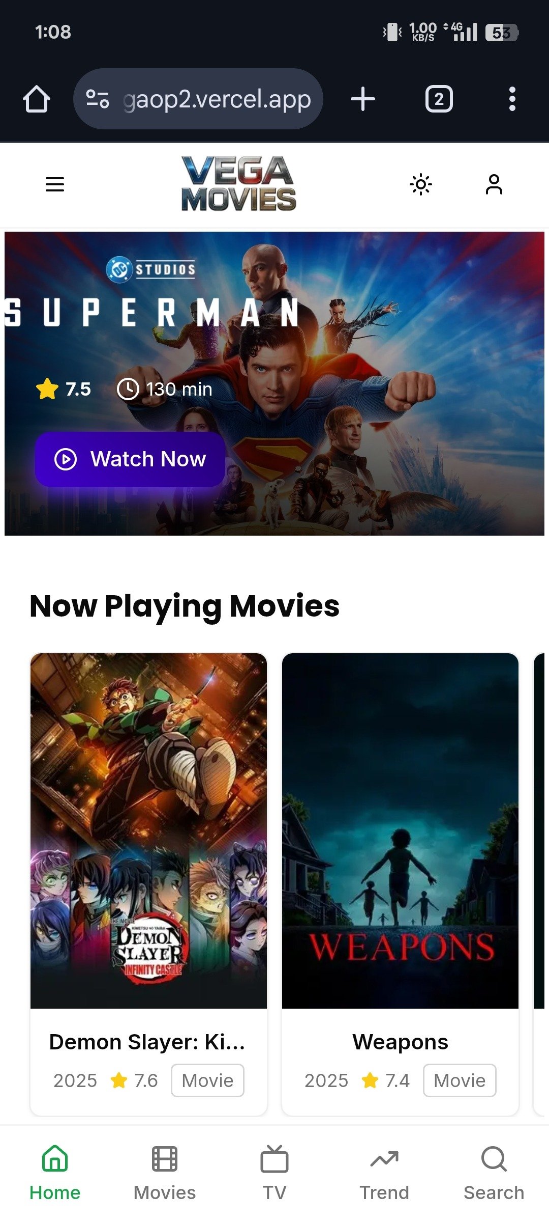 Aura Stream Vercel React Script extended version 2.0 updated