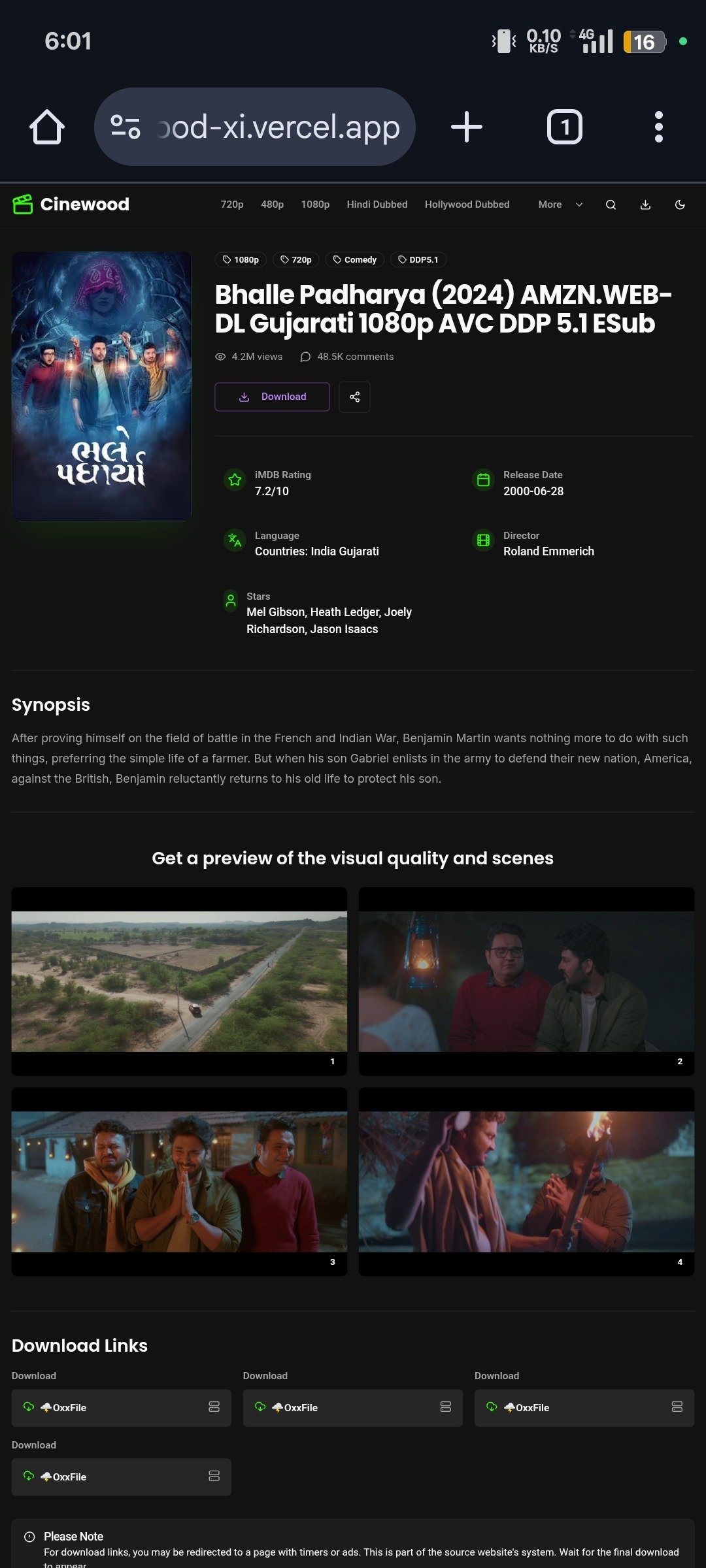 Cinewood Script: React & Node.js Movie Streaming web app