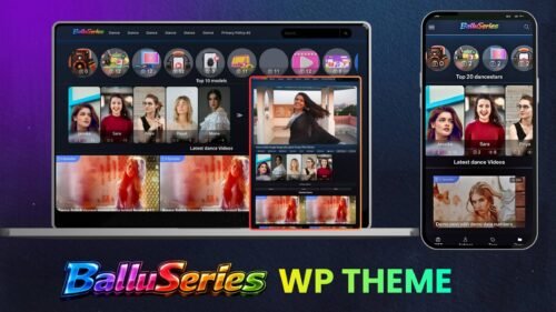 FilmyFly Live (1) BalluSeries β Advanced WordPress Theme for Models, OTT & Video Content